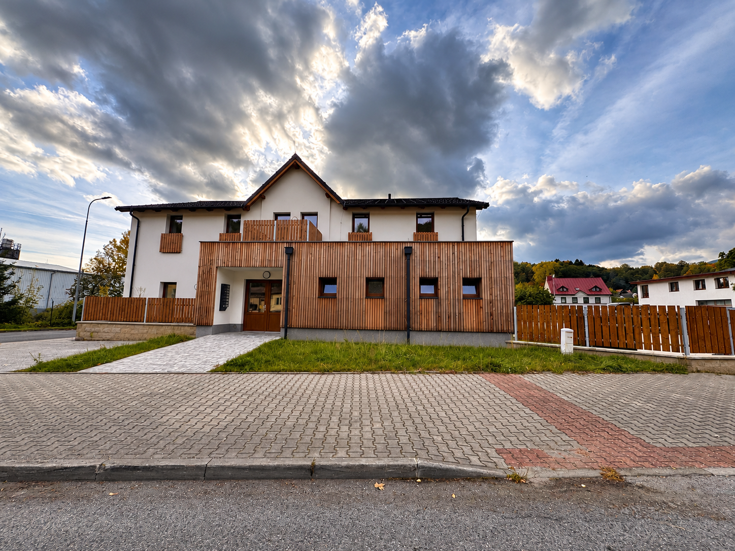 Výhled na Krkonoše ze Svobody nad Úpou